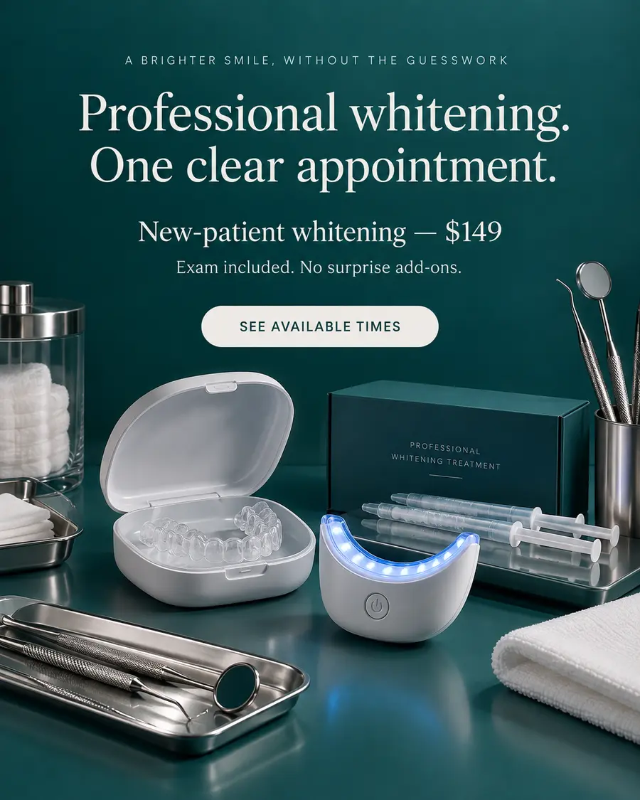 Dental whitening campaign