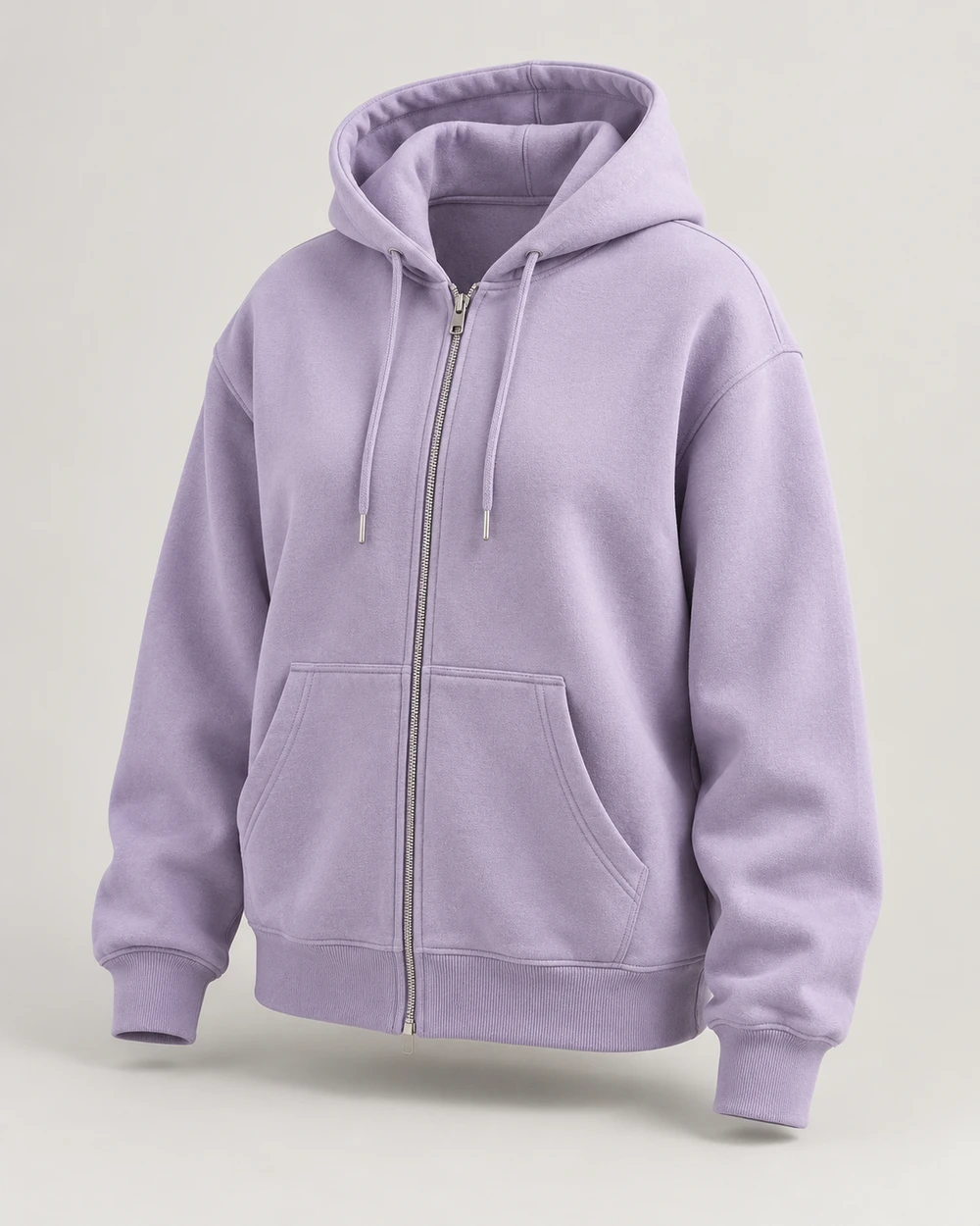 Selected lilac hoodie